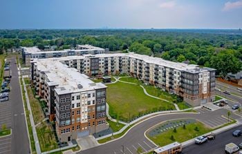 Aerial exterior view